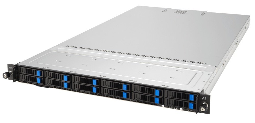 AIME RS504 - EPYC CPU Rack Server - top left