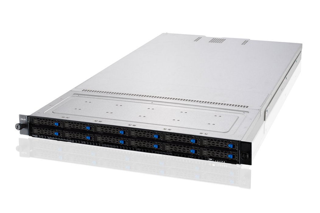 Front top AIME RS700 - Dual EPYC CPU Rack Server