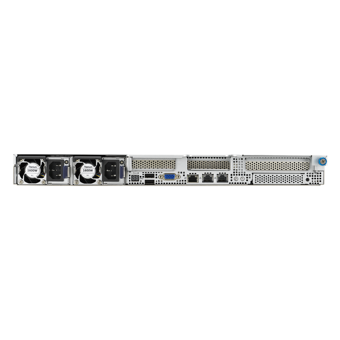 AIME RS504 - EPYC CPU Rack Server - back