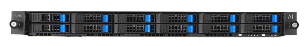 AIME RS504 - EPYC CPU Rack Server - front