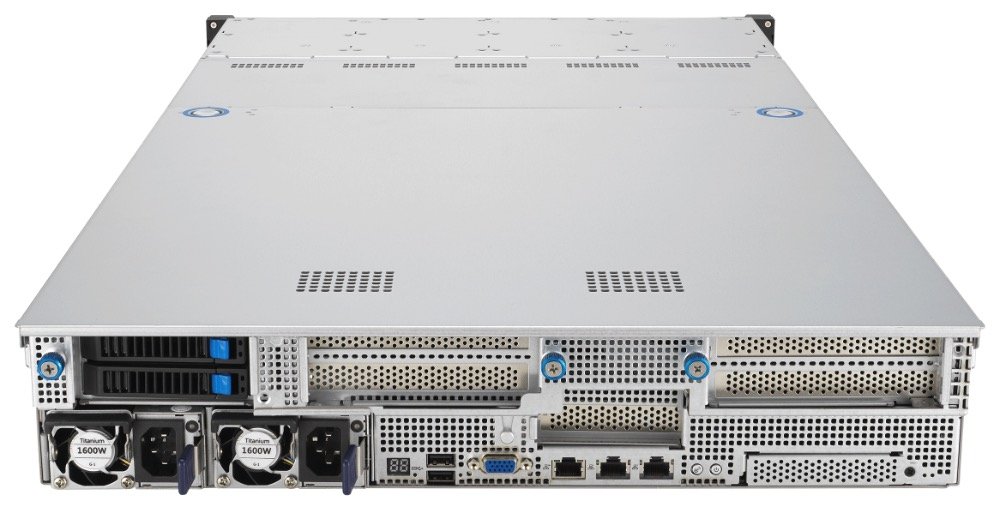 AIME RS54S Storage Server - top back