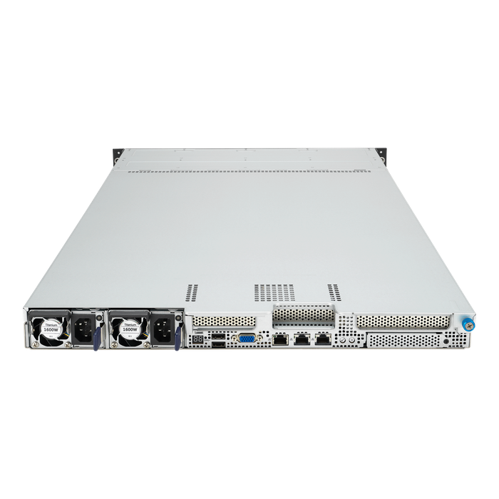 AIME RS504 - EPYC CPU Rack Server - top back