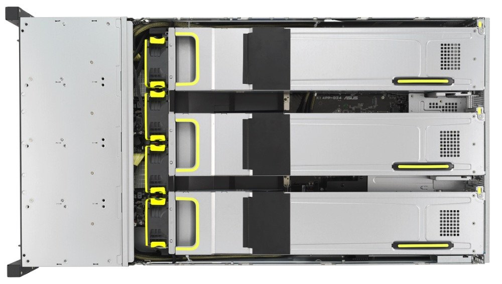 Top open 2 AIME RS724 - GPU Rack Server