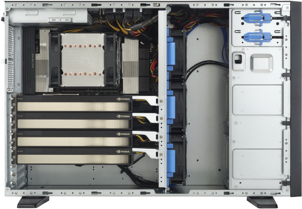 AIME G500 Multi-GPU Workstation