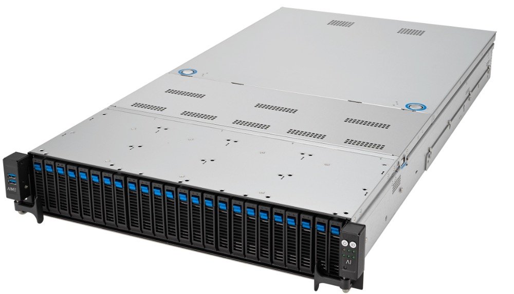 AIME RS54S Storage Server - top right